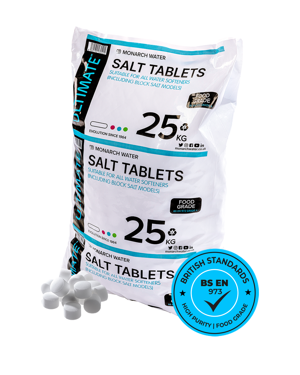 25kg Tablet Salt - Local Delivery (IP, NR, CO, CB Postcodes)